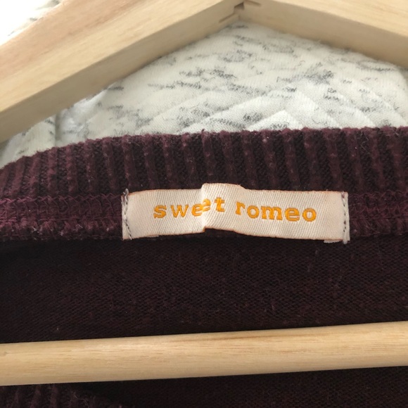Sweat Romeo burgundy sweater - Picture 3 of 3